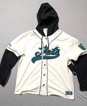 Ultra Game Hoodie Men's Large NY Jets Football Hoodie Shirt